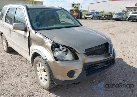 2006 Honda Cr-V Se из США, поврежденный, VIN JHLRD78956C007513
